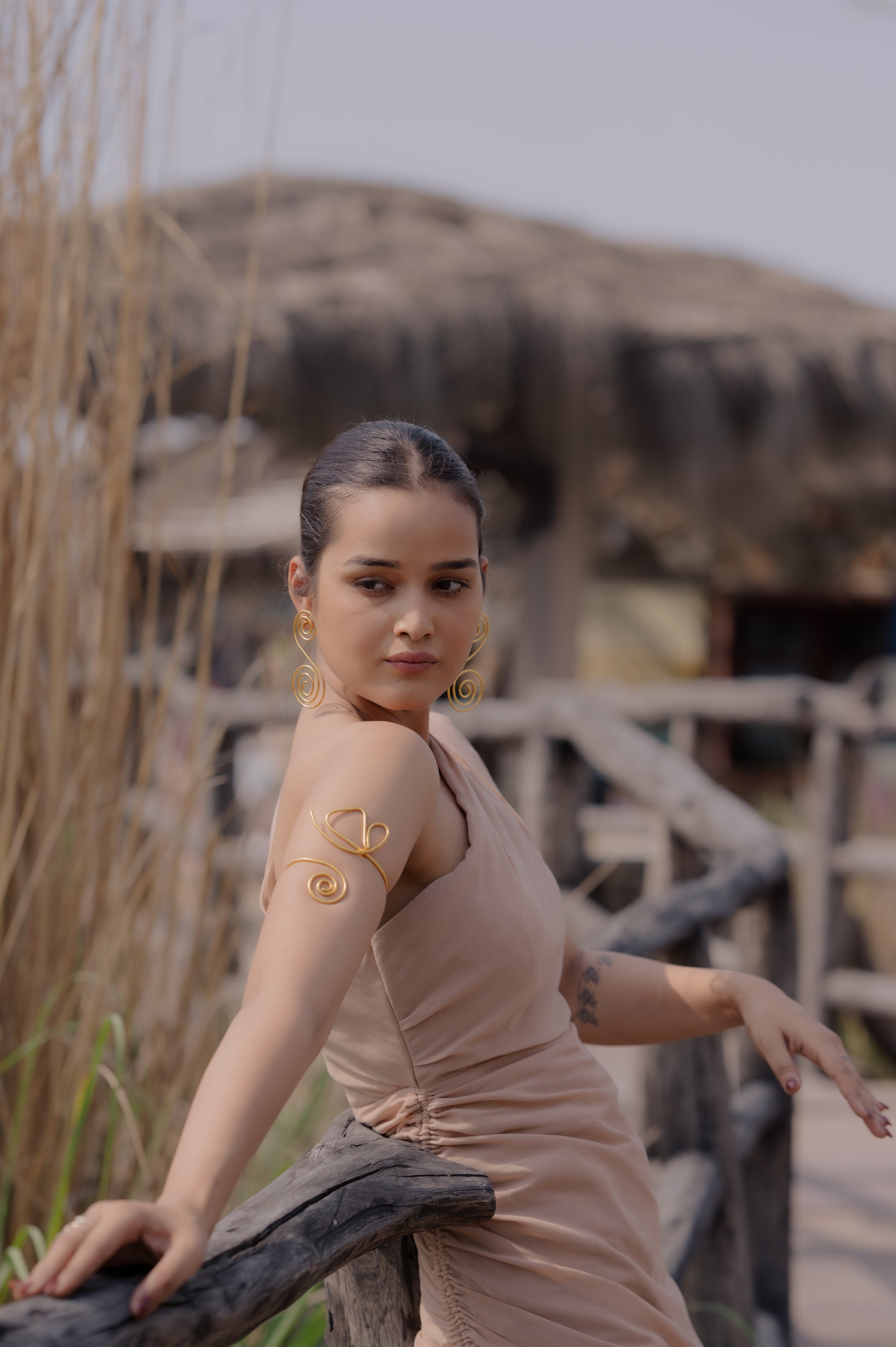 one shoulder assymetric dress